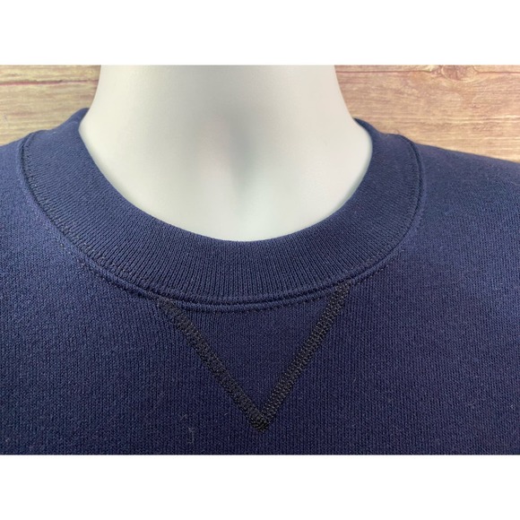 Laborers Union NY Twin Towers  Sweatshirt XL Vintage Blue Red 2000 -Back Hit- - Picture 12 of 13